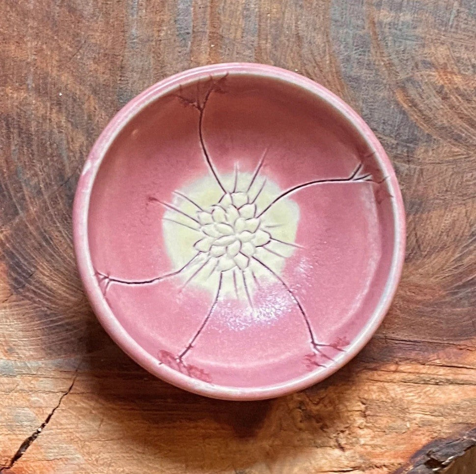 Desert Wildflower Mini-Dish - Pink Globe Mallow